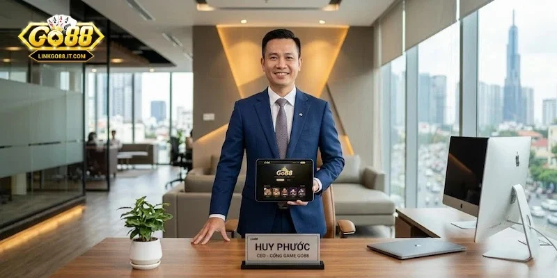 Chân dung CEO Huy Phước – Nhà sáng lập tài ba của cổng game Go88