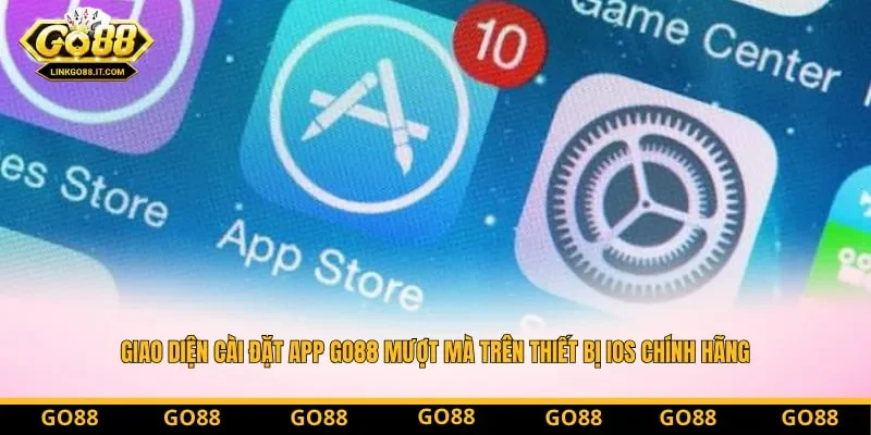 Giao diện cài đặt app Go88 mượt mà trên thiết bị iOS chính hãng Giao diện cài đặt app Go88 mượt mà trên thiết bị iOS chính hãng