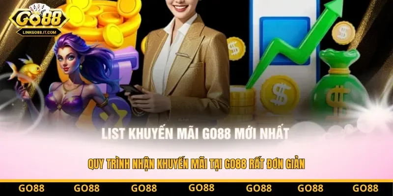 Quy trình nhận khuyến mãi tại Go88 rất đơn giản Quy trình nhận khuyến mãi tại Go88 rất đơn giản