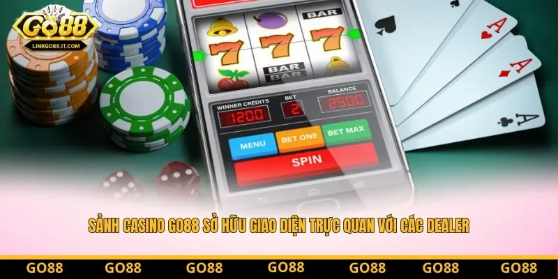 Sảnh Casino Go88 sở hữu giao diện trực quan với các Dealer chia bài trực tiếp Sảnh Casino Go88 sở hữu giao diện trực quan với các Dealer chia bài trực tiếp